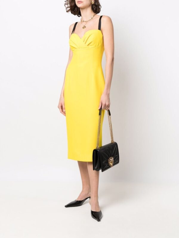 Dolce & Gabbana sweetheart-neck strap dress - Image 2