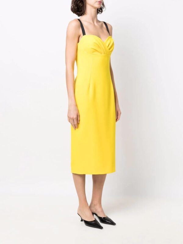 Dolce & Gabbana  sweetheart-neck strap dress - Image 3