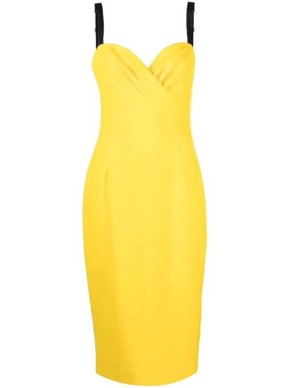 Dolce & Gabbana  sweetheart-neck strap dress