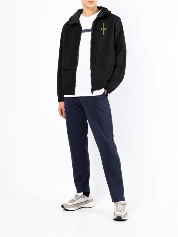 Armani Exchange  logo-tape track pants - Image 2