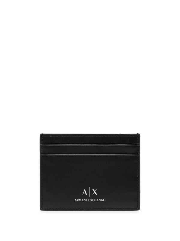 Armani Exchange logo-print cardholder - Image 2
