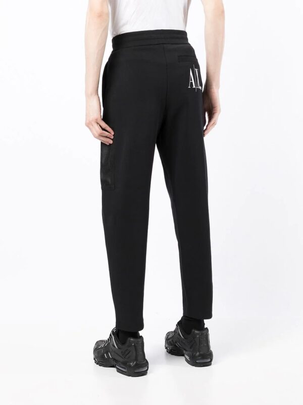 Armani Exchange  logo-print track pants - Image 4
