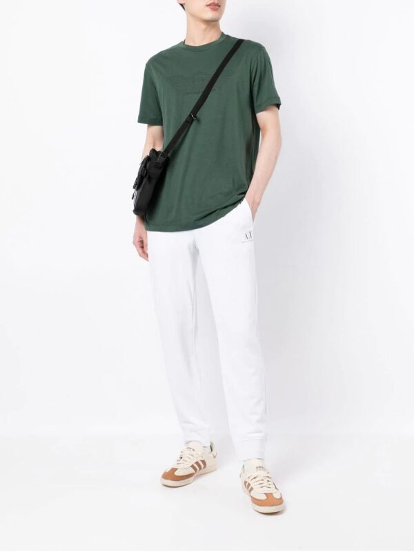 Armani Exchange  logo-print track pants - Image 2
