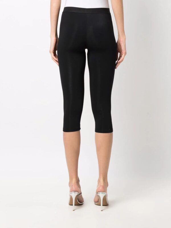 TOM FORD  cropped logo-waistband leggings - Image 4