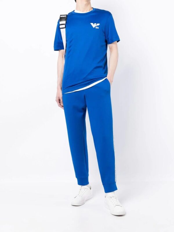 Emporio Armani  logo-tape track pants - Image 2