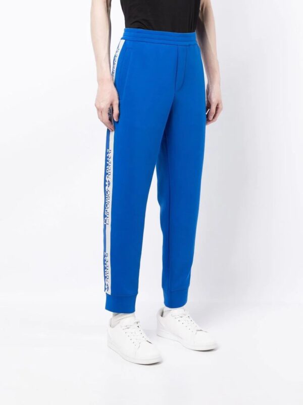 Emporio Armani  logo-tape track pants - Image 3
