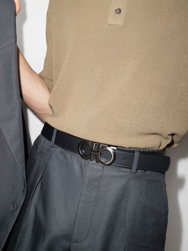 Ferragamo Gancini double hook reversible belt - Image 2