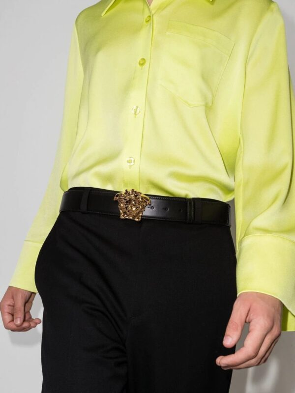 Versace Medusa-plaque buckle-fastening belt - Image 2