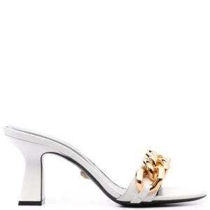 Versace Medusa chain mules