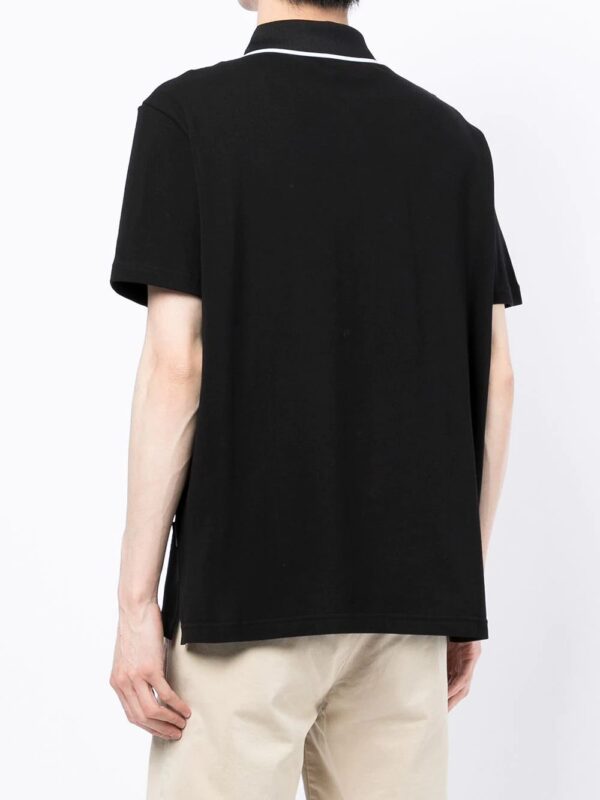Armani Exchange logo-print polo shirt - Image 4