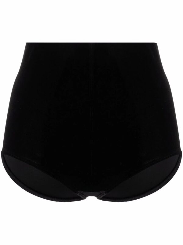 Alchemy  x Lia Aram high-waisted velvet briefs