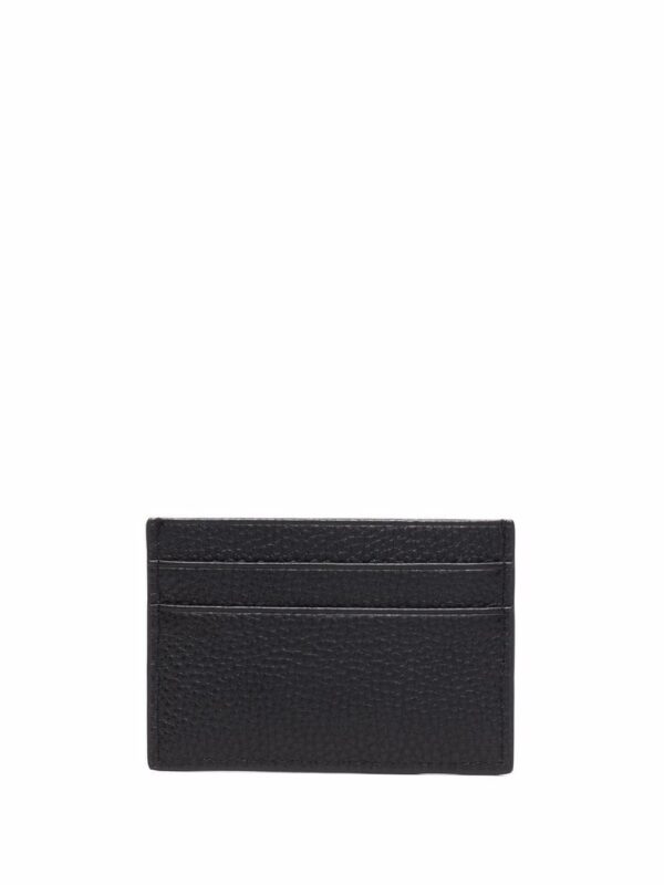 Versace Jeans Couture  grained logo-plaque cardholder - Image 2