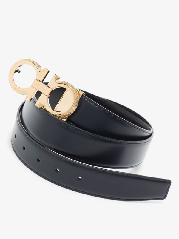 Ferragamo Gancini reversible leather belt - Image 3
