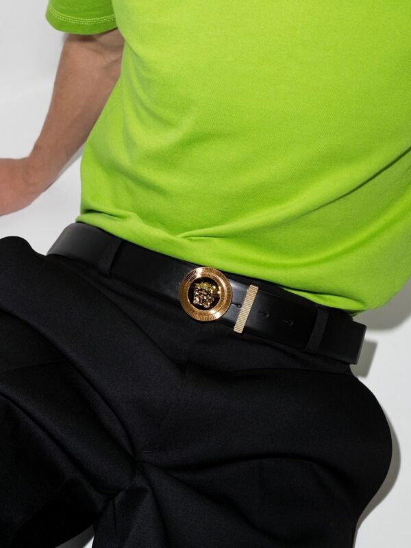Versace Medusa-plaque buckle-fastening belt - Image 2