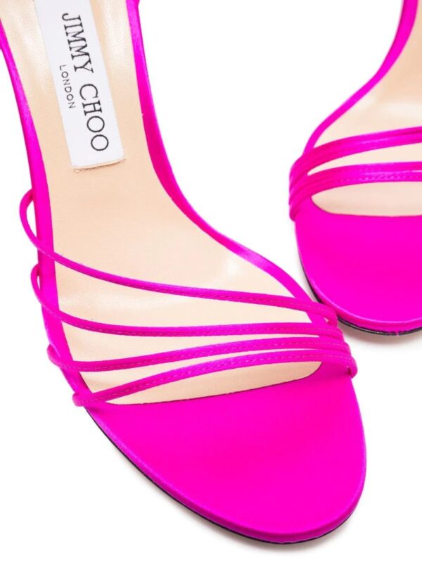 Jimmy choo  Antia 85mm satin sandals - Image 2
