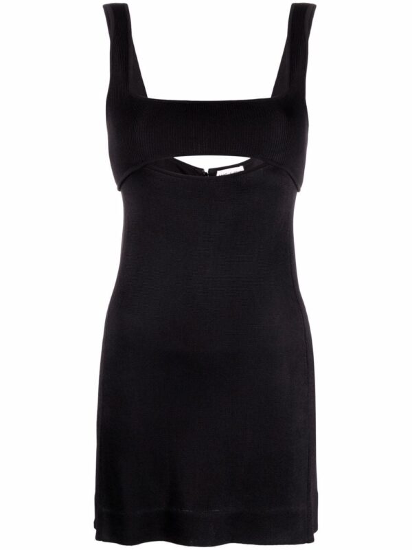 Saint Laurent cut-out sleeveless mini dress