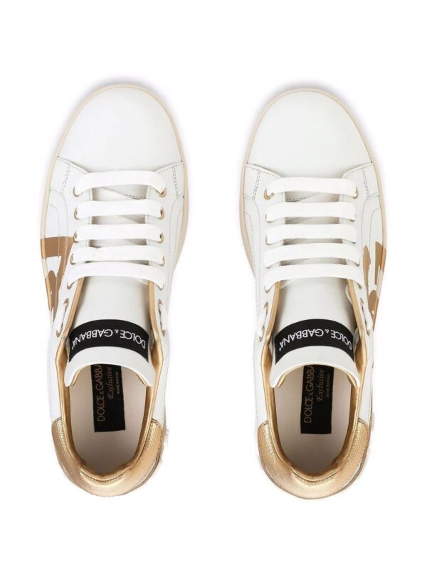 Dolce & Gabbana  Portofino logo-print sneakers - Image 4