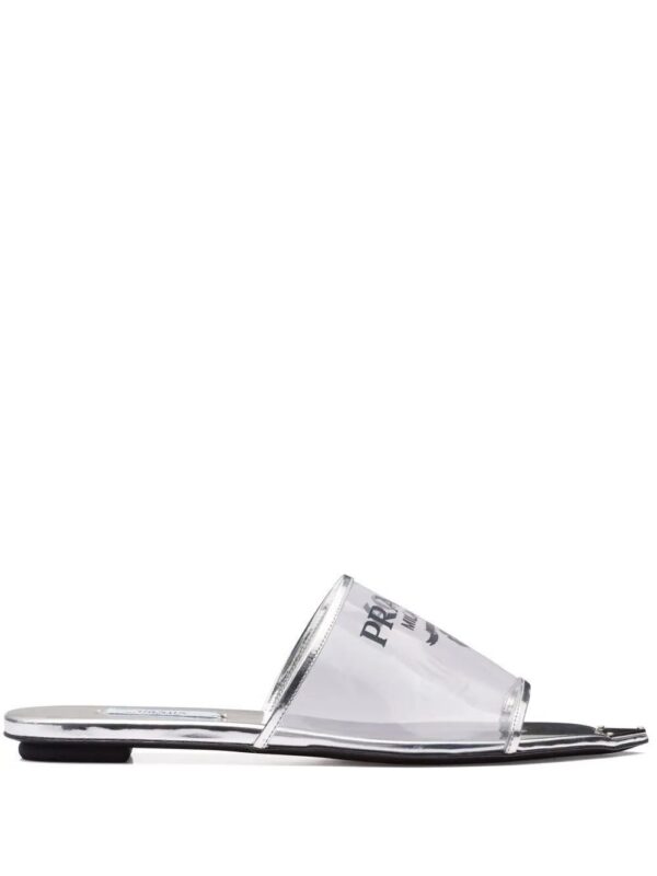 Prada  logo-print slides