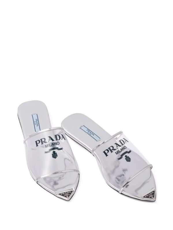 Prada  logo-print slides - Image 4