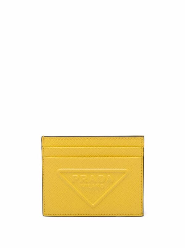 Prada  Saffiano leather card holder