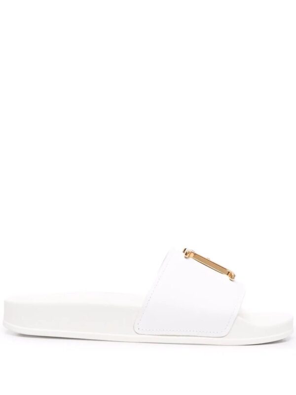 Dsquared2  logo-lettering flat slides