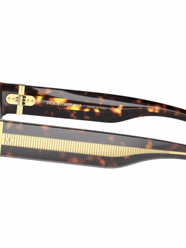 Dolce & Gabbana Eyewear square frame tortoiseshell sunglasses - Image 3