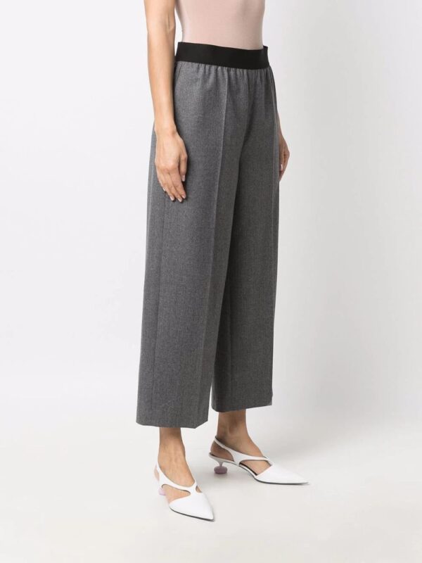 Stella McCartney  cropped flannel trousers - Image 3