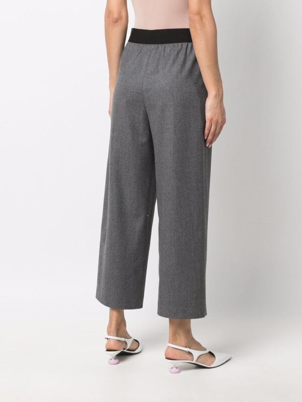 Stella McCartney  cropped flannel trousers - Image 4