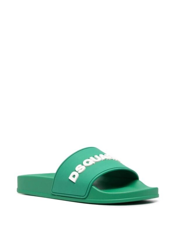 Dsquared2  appliqué-logo slides - Image 2