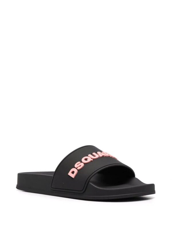 Dsquared2  appliqué-logo slides - Image 2