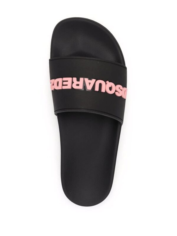 Dsquared2  appliqué-logo slides - Image 4