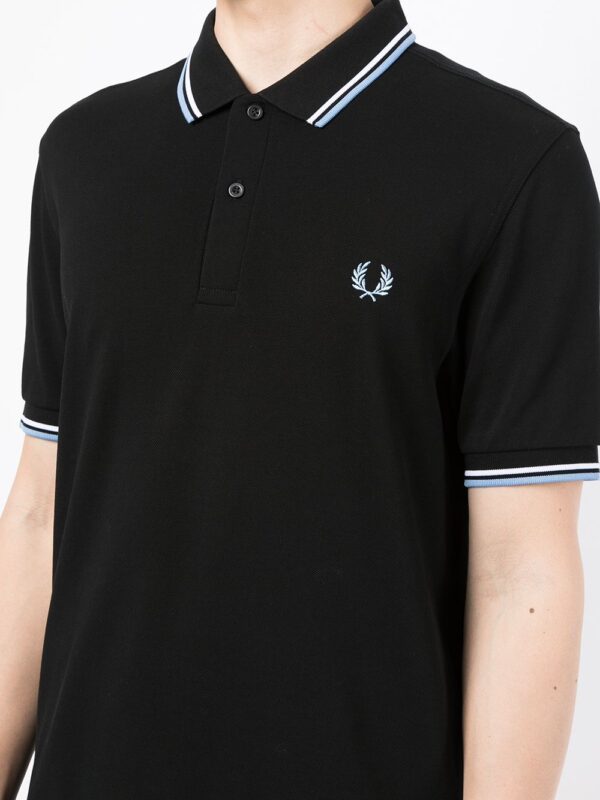 Fred Perry embroidered-logo short-sleeved polo shirt - Image 5