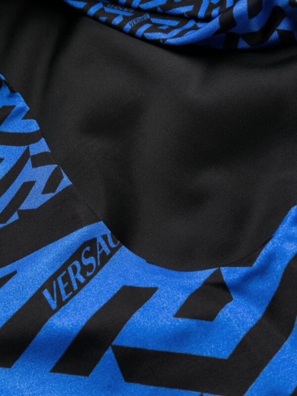 Versace Greca-print long-sleeve dress - Image 6