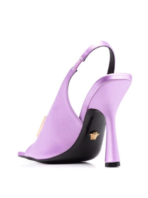 Versace Crystal 110mm satin sandals - Image 3