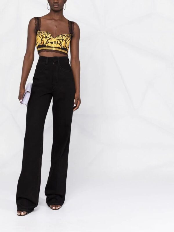 Versace  baroque-print top - Image 2