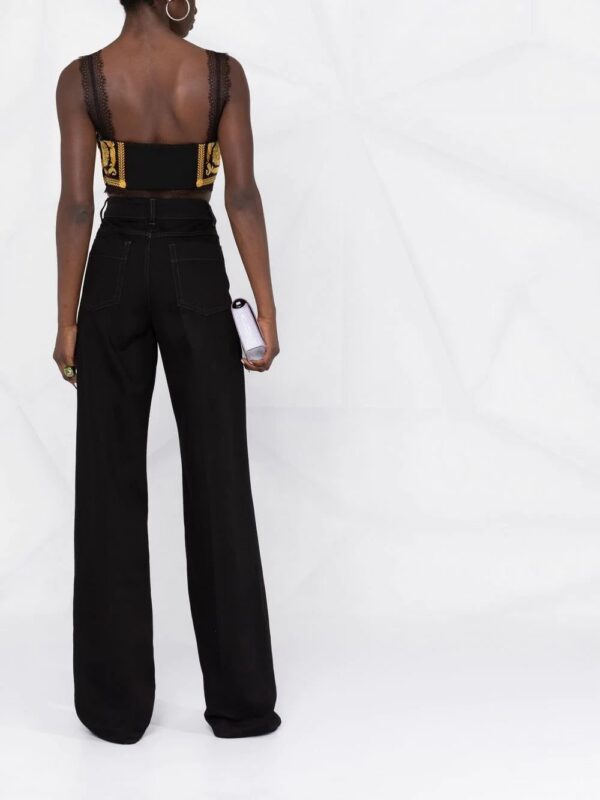 Versace  baroque-print top - Image 4