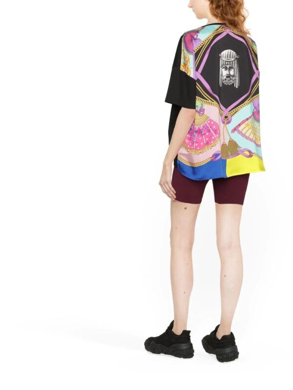 Versace  graphic print cotton T-shirt - Image 2