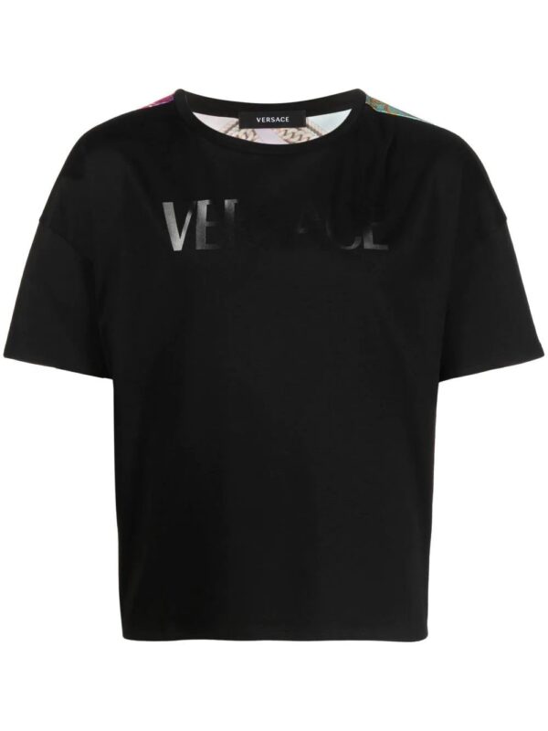 Versace  graphic print cotton T-shirt