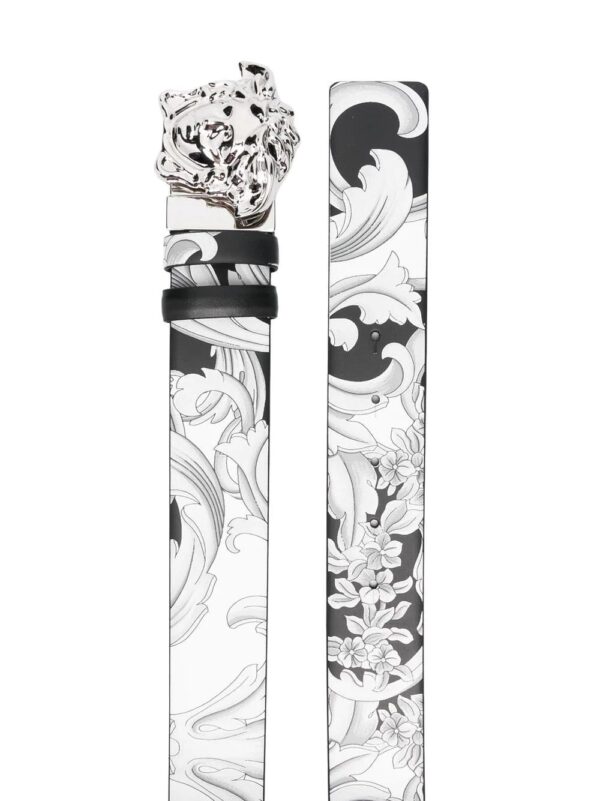 Versace Medusa Head-buckle leather belt - Image 2