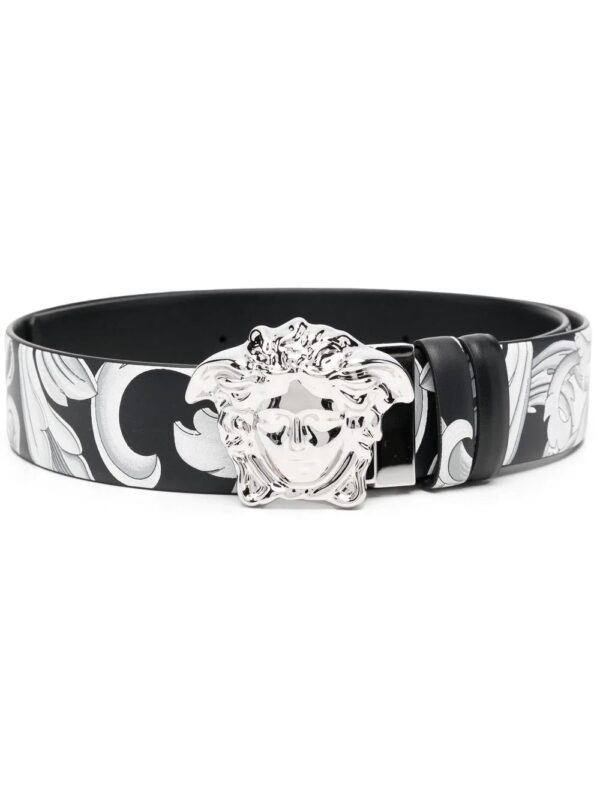 Versace Medusa Head-buckle leather belt