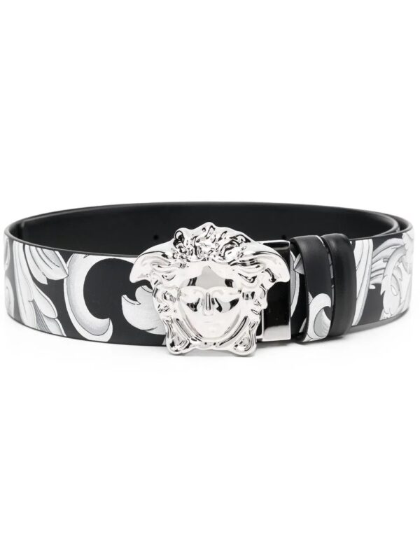 Versace  Medusa Head-buckle leather belt