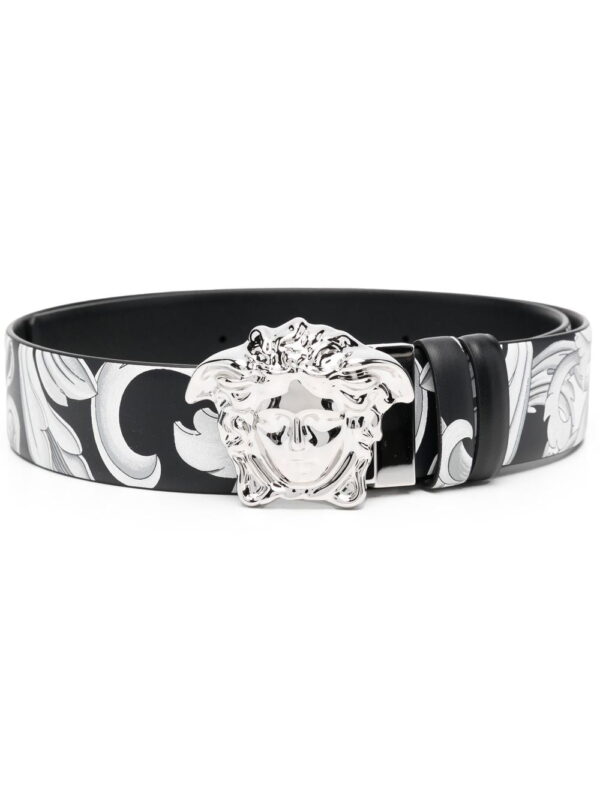 Versace Medusa Head-buckle leather belt