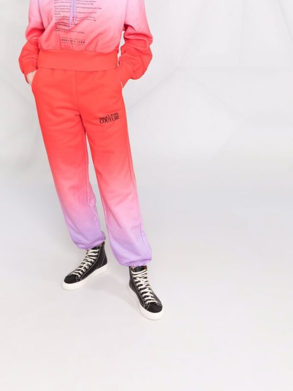 Versace Jeans Couture  gradient-effect track pants - Image 3