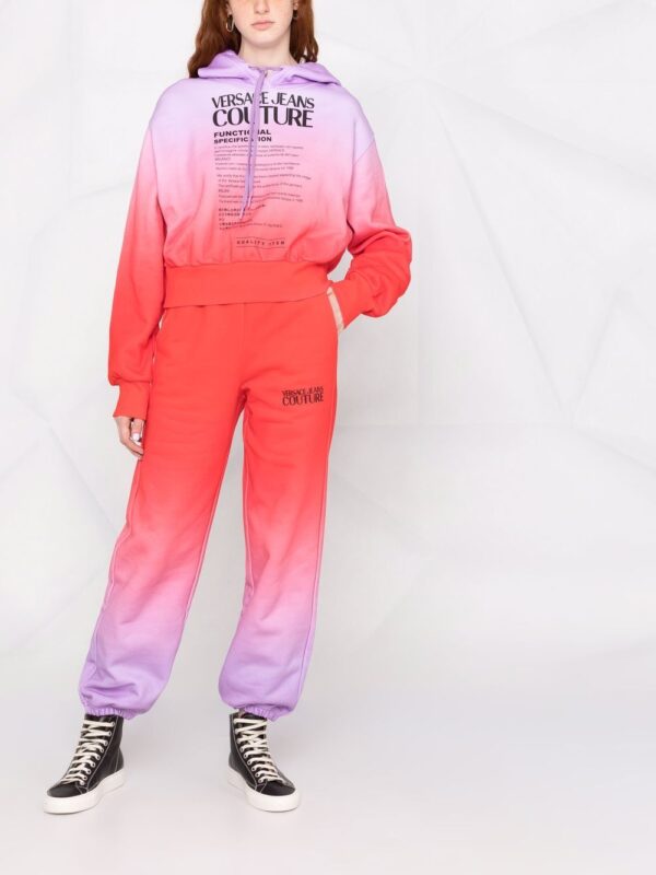 Versace Jeans Couture  gradient-effect track pants - Image 2
