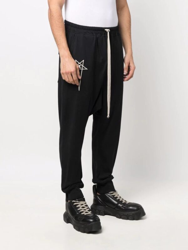 Rick Owens X Champion  embroidered-logo track pants - Image 3