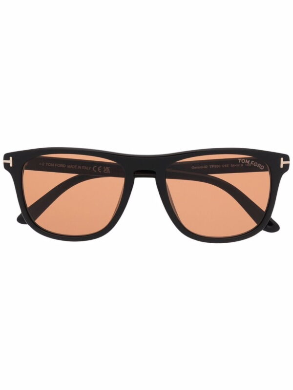 Tom Ford Eyewear logo square tinted sunglasses