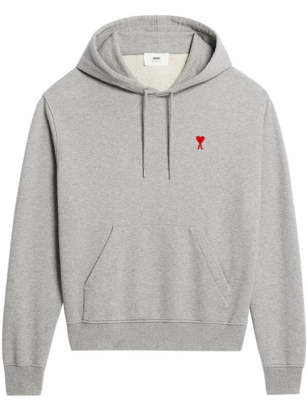 AMI Paris  Ami de Coeur organic-cotton hoodie
