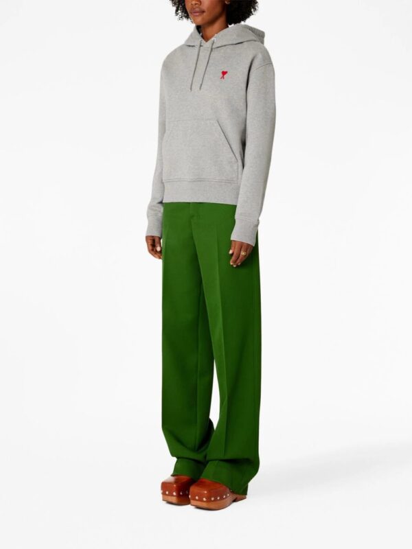 AMI Paris  Ami de Coeur organic-cotton hoodie - Image 2