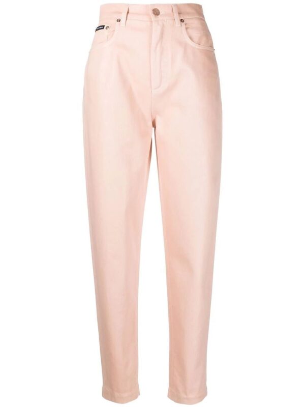 Dolce & Gabbana  tapered high-waisted trousers