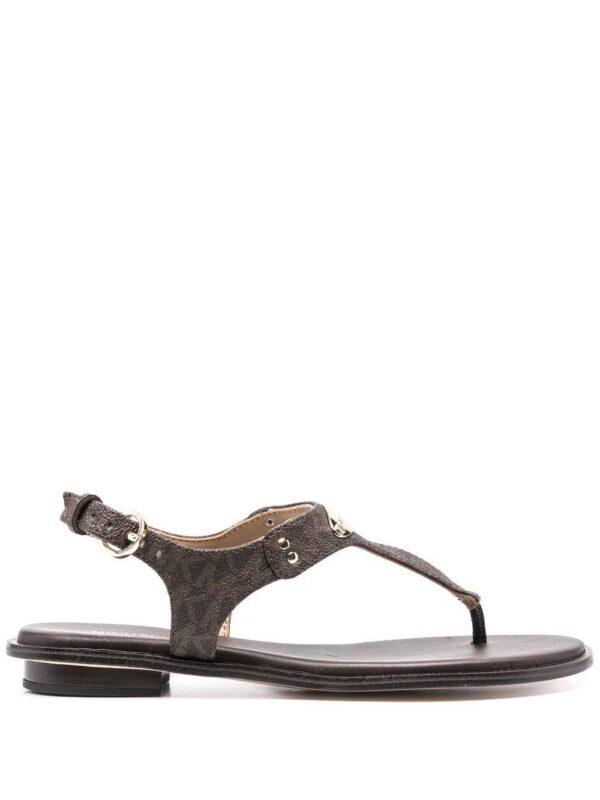 Michael Michael Kors  monogram-print thong sandals
